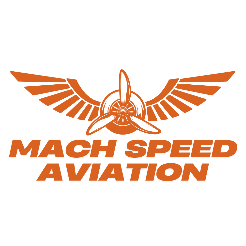 Mach Speed Aviation Center Logo